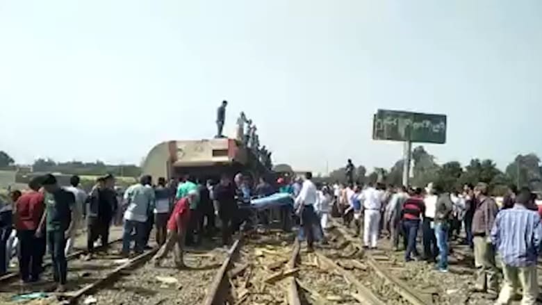 اليوم حادث القطار تفاصيل حادثه