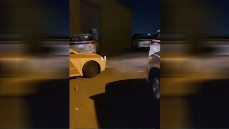 صورة من فيديو المداهمات 
