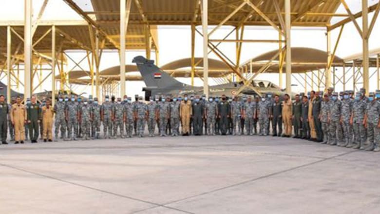 صورة نشرها المتحدث باسم القوات المسلحة المصرية 