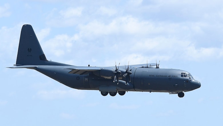 صورة أرشيفية لطائرة C130