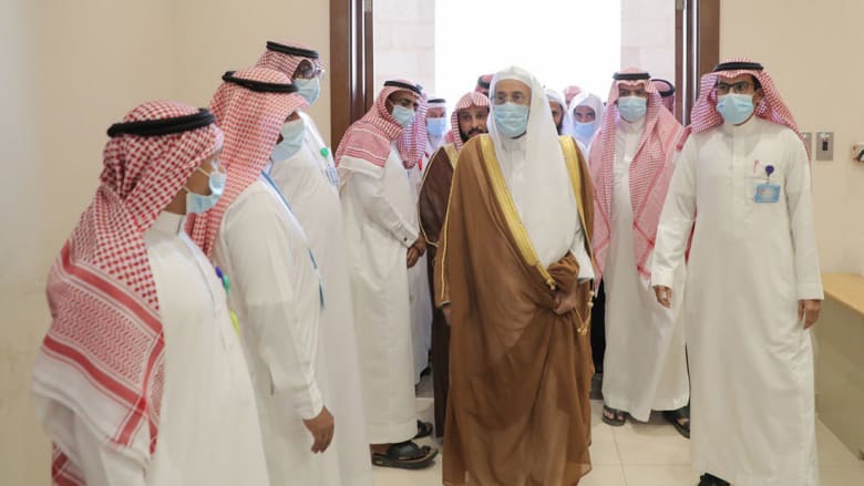 وزير الشؤون الإسلامية السعودي خلال جولته في جازان 