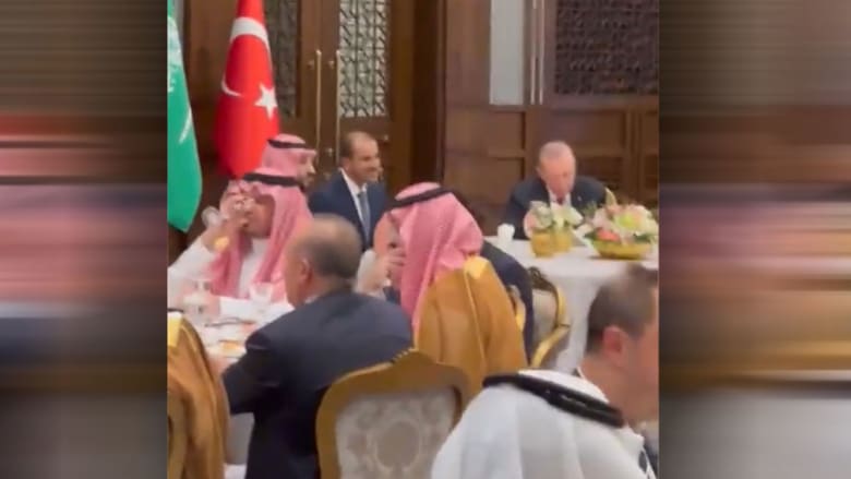 ولسي العهد السعودي مع الرئيس التركي 