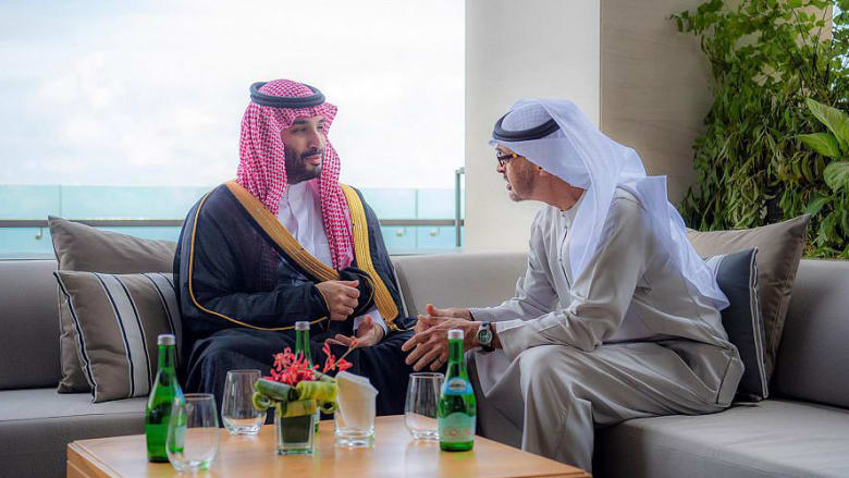 صورة للقاء نشرتها الوكالة السعودية 