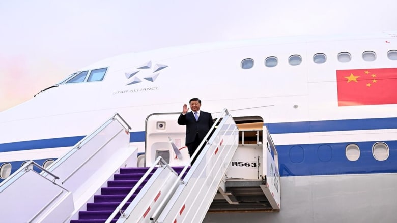 زيارة الرئيس الصيني للسعودية 