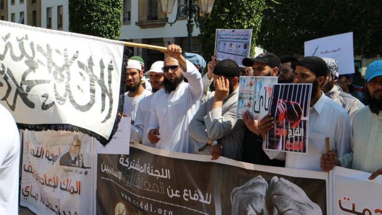 سلفيون يحتجون في المغرب للمطالبة بإطلاق سراح معتقلي تفجيرات 2003