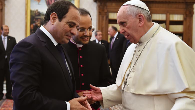 البابا فرنسيس يزور القاهرة في الذكرى الـ70 للعلاقات بين مصر والفاتيكان