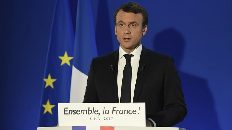 ماكرون في خطاب النصر: فرنسا ستكون في طليعة الحرب على الإرهاب