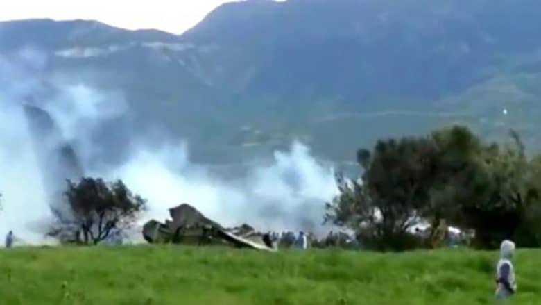 257 قتيلا في حادث تحطم الطائرة العسكرية الجزائرية