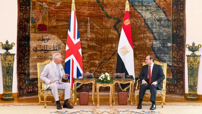 السيسي يستقبل الأمير تشارلز في زيارته الأولى إلى مصر منذ 15 عاما
