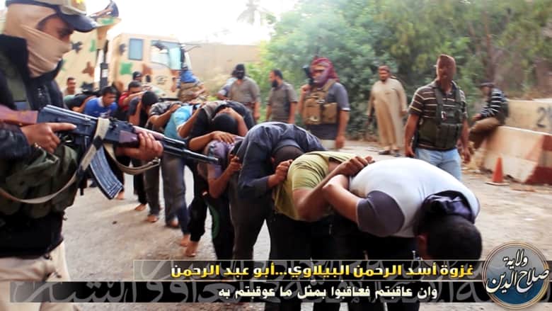 داعش تنشر صورا "مريعة" لتصفية عناصر "الأمن العراقي"