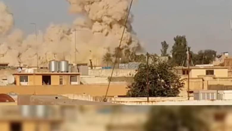 فيديو يظهر تسوية مقام النبي يونس بالأرض من قبل "داعش"