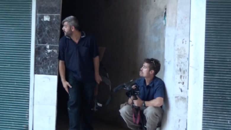 مشاهد ولقطات للصحفي الأمريكي جيمس فولي في سوريا