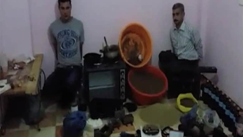 بالفيديو.. الداخلية المصرية تعلن ضبط "أول مصنع للحشيش" بالإسكندرية