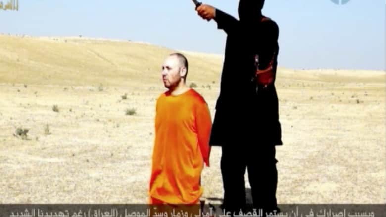  ‎فيديو لـ ‫"‬داعش‫"‬ يظهر قطع رأس الصحفي الأمريكي الثاني