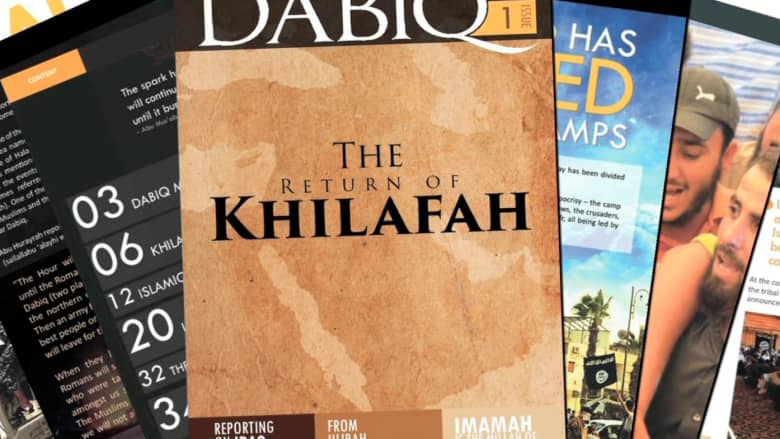 "دابق" مجلة "داعش" الإلكترونية.. مضامين عن الصليبيين والخليفة والقنابل