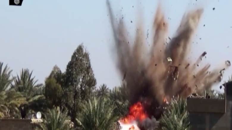بالفيديو.. لحظة تدمير مقاتلات بريطانية لمركبات تابعة لداعش في العراق