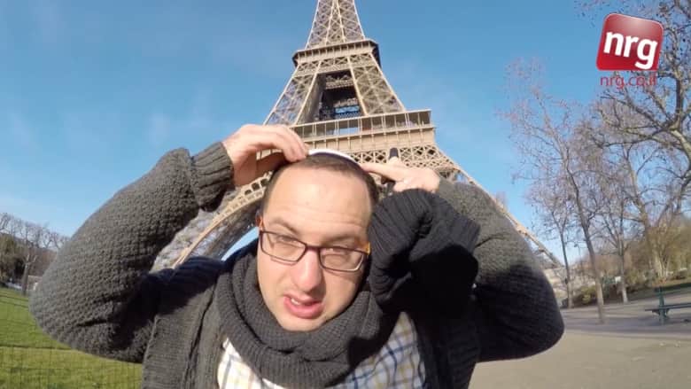 شاهد: صحفي يهودي يُواجه بشتائم وهتافات "عاشت فلسطين" بقلب باريس