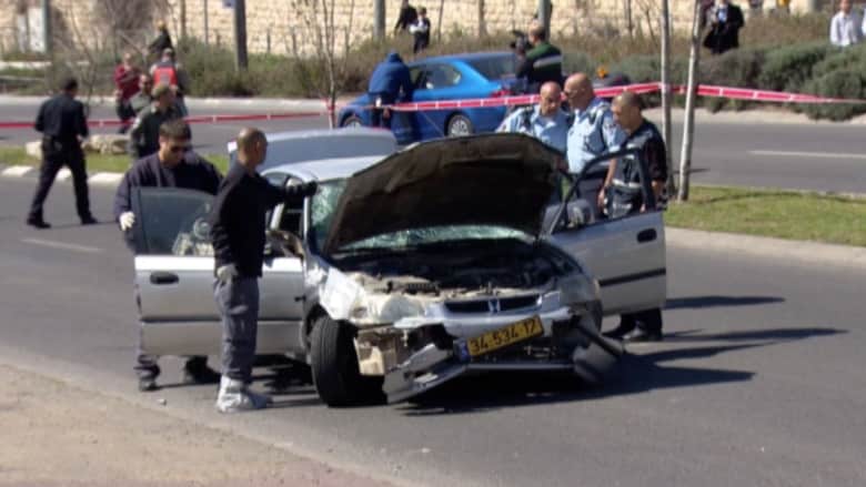 بالفيديو.. المشاهد الأولية لحادثة دهس الشرطيات الإسرائيليات 