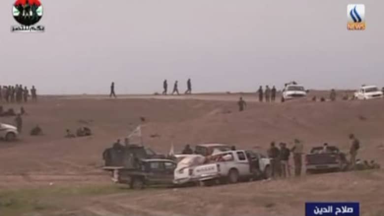بالفيديو.. تعزيزات تصل للقوات العراقية