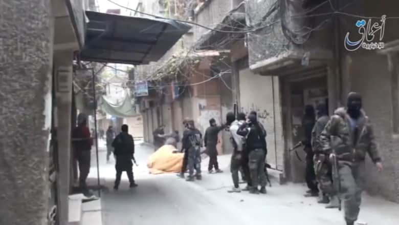بالفيديو.. داعش في مخيم اليرموك