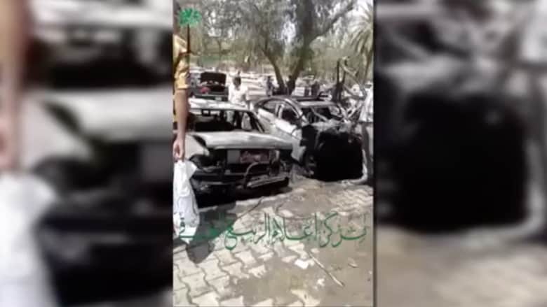 بالفيديو.. سلسلة تفجيرات بسيارات مفخخة تهز أرجاء بغداد