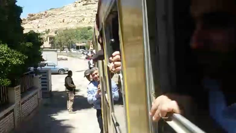 بالفيديو.. اعادة اطلاق "قطار المصايف" بدمشق بعد 4 سنوات من التوقف