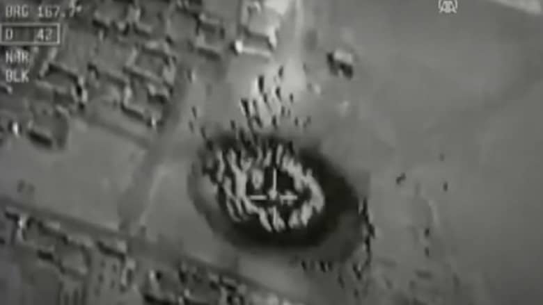 بالفيديو.. لحظة قصف الطيران التركي لمواقع داعش في سوريا