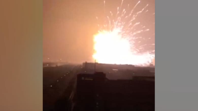 الصين: انفجار هائل بمدينة "تيانجين" شمال البلاد وأنباء عن سقوط عشرات الضحايا