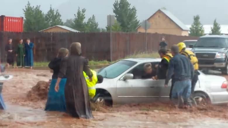 مقتل 7 وفقدان 6 في فيضانات مفاجئة باغتت حدود يوتاه وأريزونا