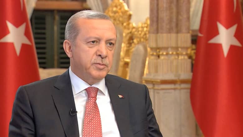 أردوغان لـCNN: روسيا تقصف المعارضة السورية المعتدلة.. ولم أحصل على ما أتوقعه من بوتين