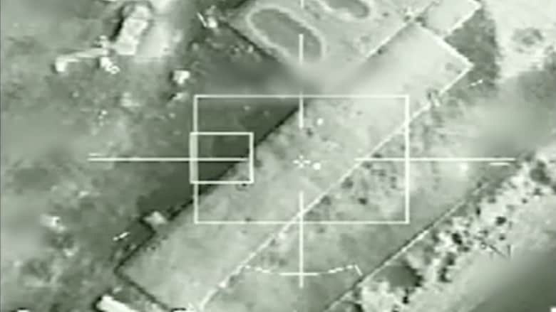 بالفيديو.. لحظة استهداف مقاتلات فرنسية مواقع لداعش في الرقة