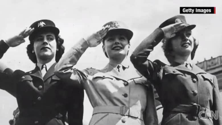 تاريخ نساء القوات المسلحة الامريكية