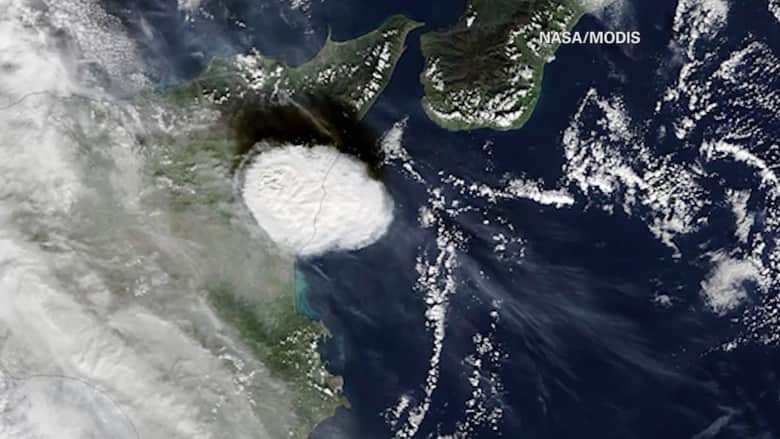 بالفيديو.. لقطات مذهلة لبركان جبل إتنا من الفضاء