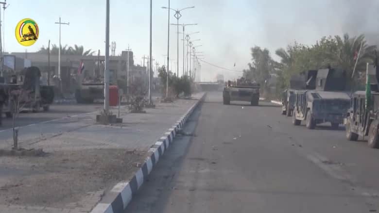 شاهد.. القوات العراقية تتقدم في شوارع مدينة الرمادي