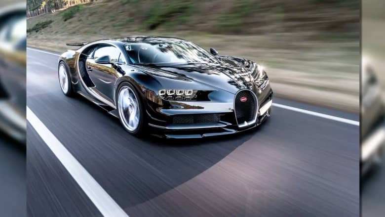 شاهد أسرع سيارة في العالم.. بوغاتي تشيرون بسرعة 420 كم بالساعة