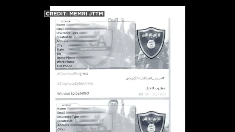 بالفيديو: "داعش" ينشر قائمة بأسماء وبيانات العشرات من ضباط الشرطة في ولاية مينيسوتا