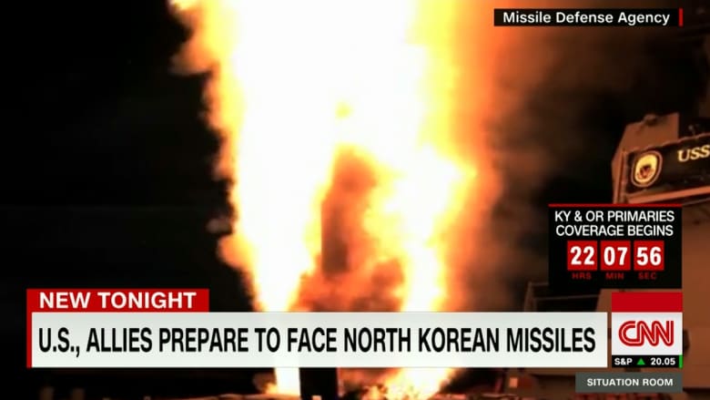 الولايات المتحدة وحلفاؤها يستعدون لمواجهة صواريخ كوريا الشمالية