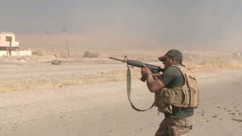 معارك عنيفة يخوضها الجيش العراقي حول برطلة قرب الموصل