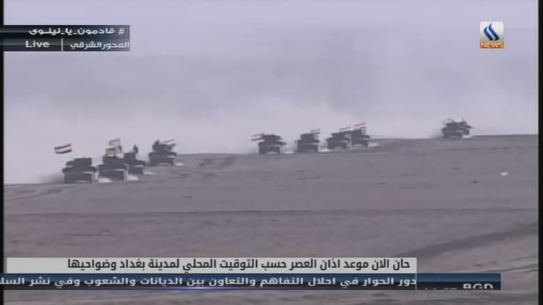 القوات العراقية على أبواب الموصل