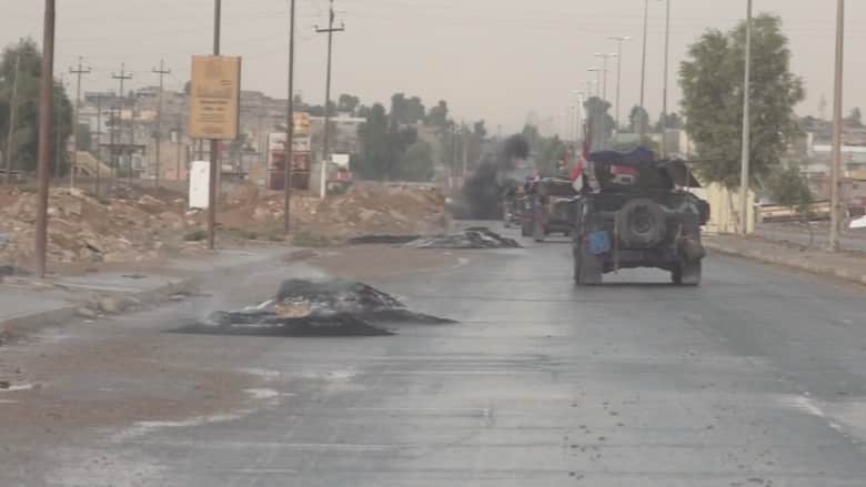 كاميرا CNN توثق معارك الجيش العراقي ضد داعش شرق الموصل
