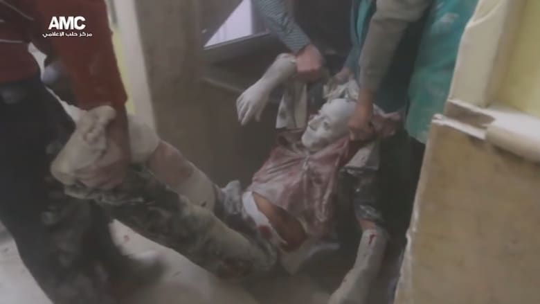 تقرير مروع عن مستشفى داخل حلب بعد القصف