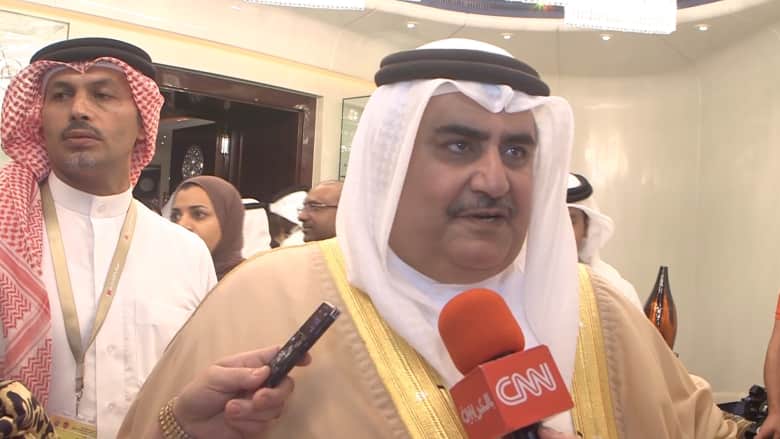 وزير خارجية البحرين لـCNN: موقف بريطانيا من إيران مشابه جدا لموقفنا