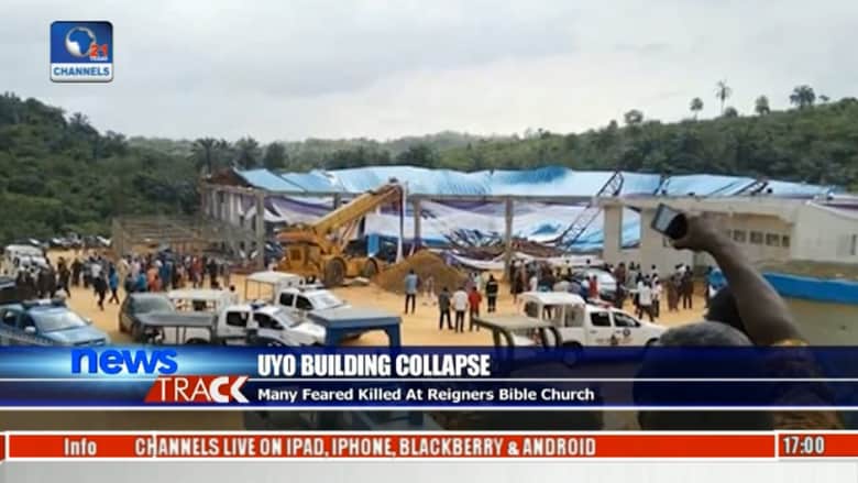 مقتل 50 شخصاً بعد انهيار كنيسة في نيجيريا