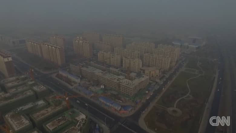 شاهد.. دخان ضخم يثير الفوضى في الصين