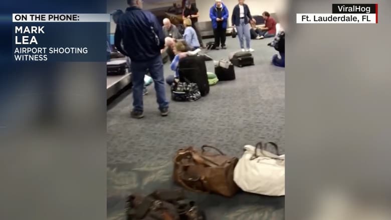 شاهد عيان يروي حالة الرعب في مطار "فورت لودرديل" لحظة إطلاق النار