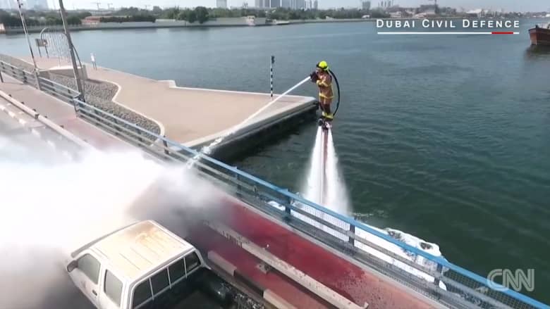 دبي ترفع المستوى العالمي للإطفاء بتقنيتها الجديدة