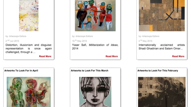 “آرتسكوبس”.. مزاد إلكتروني لأعمال الفنانين العرب
