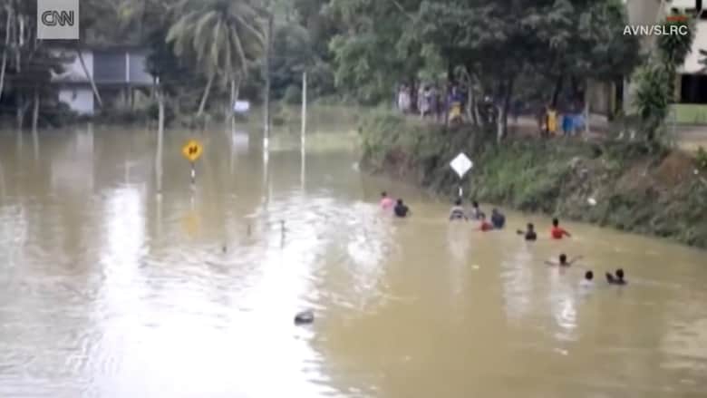 الفيضانات تقتل 200 شخص في سيرلانكا
