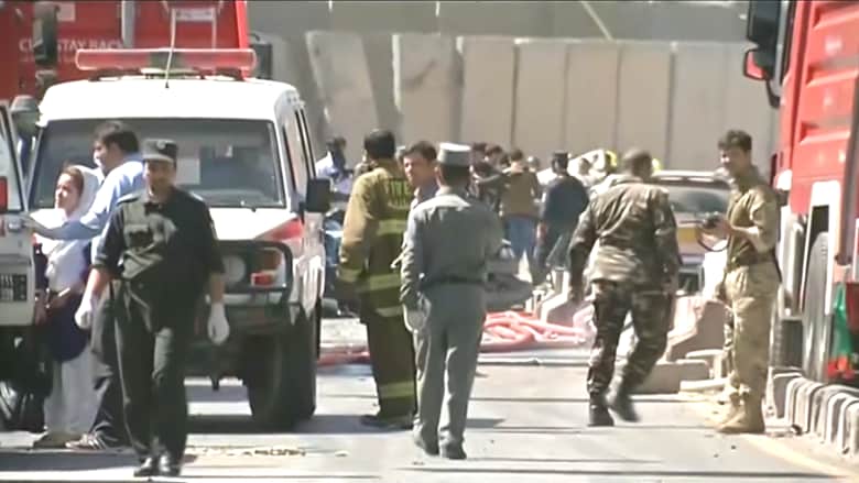 أفغانستان: 80 قتيلا و300 جريح بتفجير قرب حي السفارات بكابول