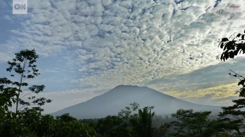 بركان بالي بإندونيسيا على وشك الثوران